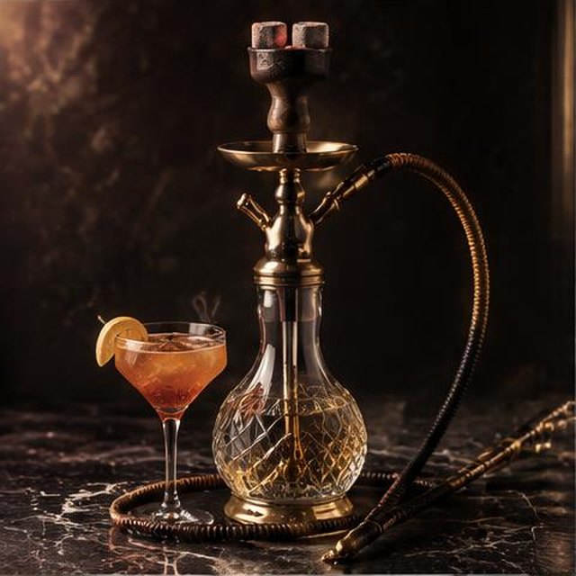 Shisha with alcohol